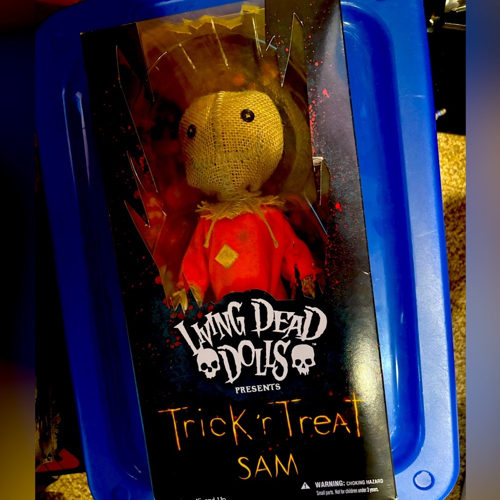 Trick 'r Treat Sam living dead dolls brand new, NIB, factory condition